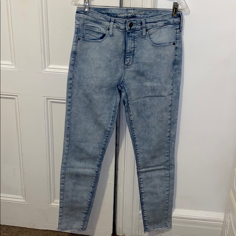 Women’s blue jeans